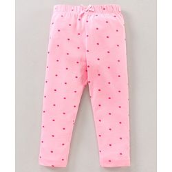 Babyhug Full Length All Over Print Leggings Pack of 2 - Multicolor