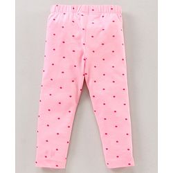 Babyhug Full Length All Over Print Leggings Pack of 2 - Multicolor