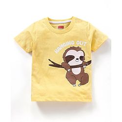 Babyhug Half Sleeves T-Shirts Multi Print Pack of 7 - Multicolor