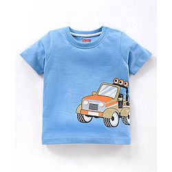 Babyhug Half Sleeves T-Shirts Multi Print Pack of 7 - Multicolor