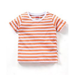 Babyhug Half Sleeves T-Shirts Multi Print Pack of 7 - Multicolor
