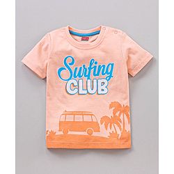 Babyhug Half Sleeves Printed T-Shirts Pack of 3 - Multicolor