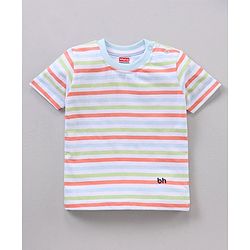 Babyhug Half Sleeves Printed T-Shirts Pack of 3 - Multicolor