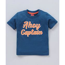 Babyhug Half Sleeves T-Shirts Multi Print Pack Of 3 - Multicolor