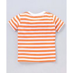 Babyhug Half Sleeves T-Shirts Multi Print Pack Of 3 - Multicolor