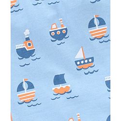 Babyhug Half Sleeves T-Shirts Multi Print Pack Of 3 - Multicolor