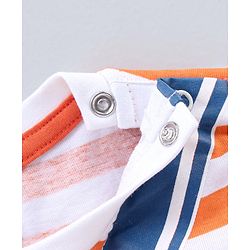 Babyhug Half Sleeves T-Shirts Multi Print Pack Of 3 - Multicolor