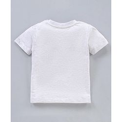 Babyhug Half Sleeves Cotton T-Shirts Placement Print Pack of 3- Multicolor