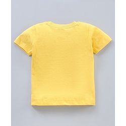 Babyhug Half Sleeves Cotton T-Shirts Placement Print Pack of 3- Multicolor