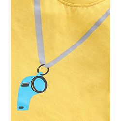 Babyhug Half Sleeves Cotton T-Shirts Placement Print Pack of 3- Multicolor