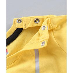 Babyhug Half Sleeves Cotton T-Shirts Placement Print Pack of 3- Multicolor