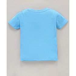 Babyhug Cotton Half Sleeves T-Shirt Printed Pack of 3 - Red White Blue