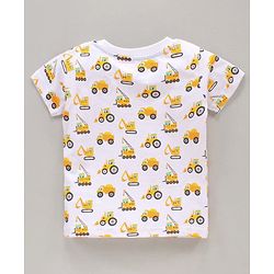 Babyhug Cotton Half Sleeves T-Shirt Printed Pack of 3 - Red White Blue
