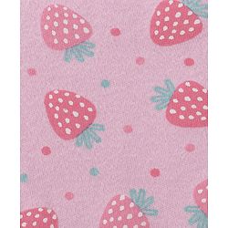 Babyhug 100% Cotton Cap Kitty And Stripes Print Pack of 2 - Pink