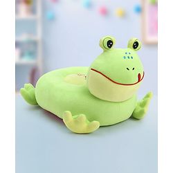 Babyhug Frog Shaped Soft Seat - Green