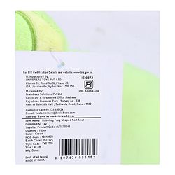 Babyhug Frog Shaped Soft Seat - Green