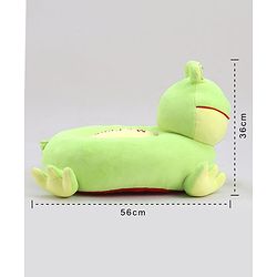 Babyhug Frog Shaped Soft Seat - Green