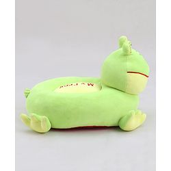 Babyhug Frog Shaped Soft Seat - Green
