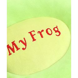 Babyhug Frog Shaped Soft Seat - Green