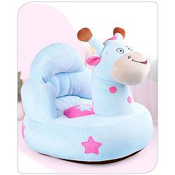 Babyhug Giraffe Shaped Soft Seat - Blue