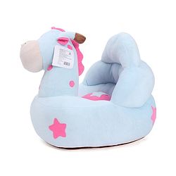 Babyhug Giraffe Shaped Soft Seat - Blue