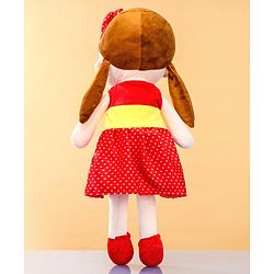 Babyhug Premium Elle Candy Doll | Cuddle and Huggable Soft Toy with Removable and  Washable Dress | Plush Toy Safe and Fun Gift for Kids | BIS Certified | Spark Imaginative Play | Red-Height 65 cm