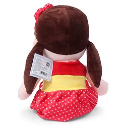 Babyhug Premium Elle Candy Doll | Cuddle and Huggable Soft Toy with Removable and  Washable Dress | Plush Toy Safe and Fun Gift for Kids | BIS Certified | Spark Imaginative Play | Red-Height 65 cm