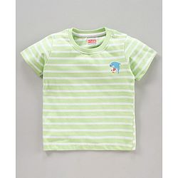 Babyhug Half Slevees T-Shirt With All Over Print Pack of 3 - Multicolour