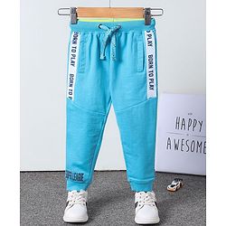 Babyhug Full Length Lounge Pant - Blue