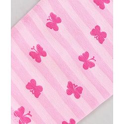 Babyhug Full Length Knitted Leggings Butterfly Print Pack Of 3 - Multicolor