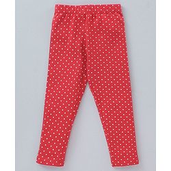Babyhug Full Length Leggings Pack of 3- Multicolor