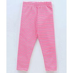 Babyhug Full Length Cotton Leggings Printed and Solid Pack of 3- Multicolor