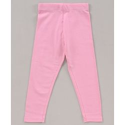Babyhug Full Length Leggings Multi Print Pack of 3 - Pink
