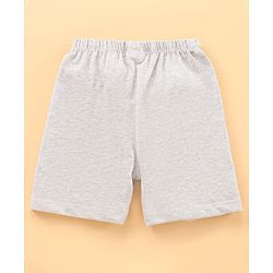 Babyhug Knee Length Shorts Pack of 2 - Blue Grey