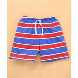 Babyhug Knee Length Shorts Pack of 2 - Blue Grey