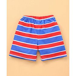 Babyhug Knee Length Shorts Pack of 2 - Blue Grey