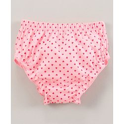Babyhug Bloomers Multi Print Pack Of 3 - Pink Yellow