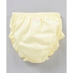 Babyhug Cotton Bloomers Strawberry Printed Pack of 3 - Pink & Yellow