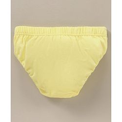 Babyhug 100% Cotton Dot Printed Pantied Pack Of 3 - Pink Yellow & Blue