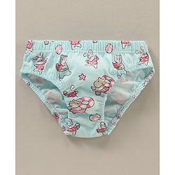 Babyhug 100% Cotton Dot Printed Pantied Pack Of 3 - Pink Yellow & Blue
