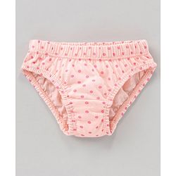 Babyhug 100% Cotton Panties Floral Print Pack of 7 - Multicolour