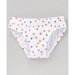 Babyhug 100% Cotton Panties Floral Print Pack of 7 - Multicolour