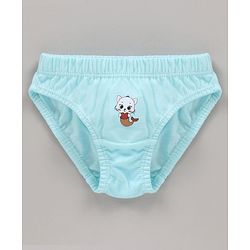 Babyhug Cotton Knit Printed Panties Pack Of 3 - Multicolour
