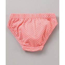 Babyhug Cotton Knit Printed Panties Pack Of 3 - Multicolour