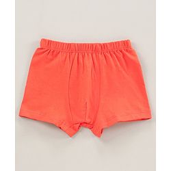 Babyhug 100% Cotton Briefs Balls And Stripe Print Pack Of 3 - Orange White