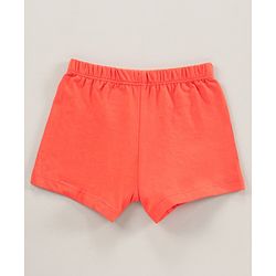 Babyhug 100% Cotton Briefs Balls And Stripe Print Pack Of 3 - Orange White