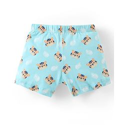 Babyhug 100% Cotton Briefs Set Printed Pack of 3 - Blue Yellow