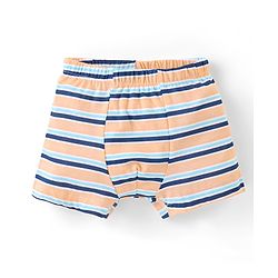 Babyhug 100% Cotton Briefs Set Printed Pack of 3 - Blue Yellow