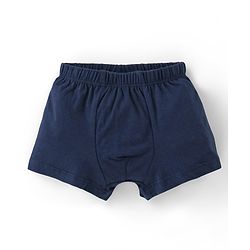 Babyhug 100% Cotton Briefs Set Printed Pack of 3 - Blue Yellow