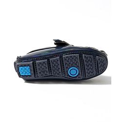 Cute Walk by Babyhug Velcro Party Wear Loafer Shoes - Blue